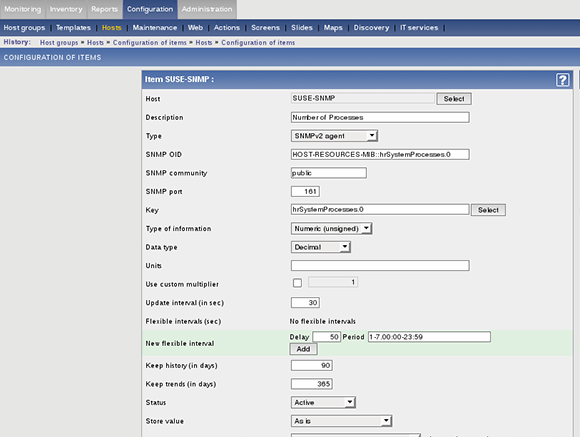 Настройка snmp zabbix ubuntu