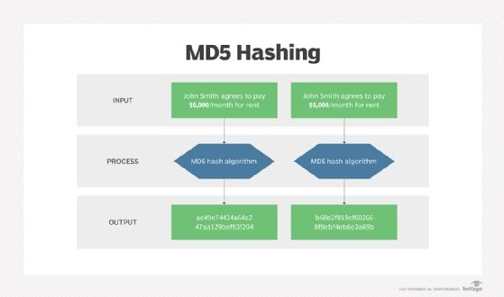 MD5 hash function