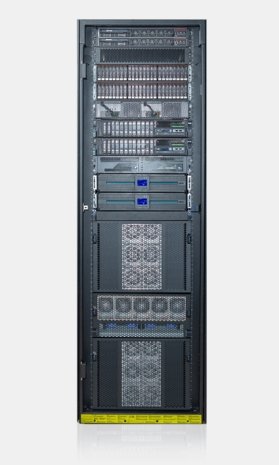 IBM mainframe rack