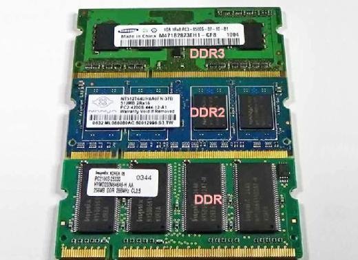 DDR3 vs. DDR2 vs. DDR