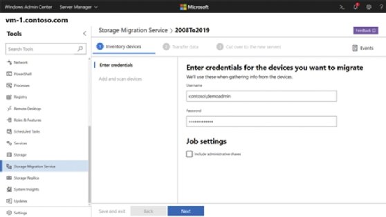 file server credentials