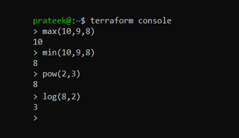 Terraform examples