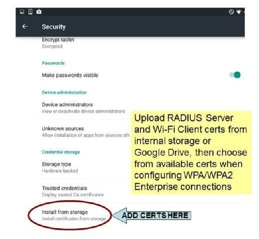 android the connection is not secure email