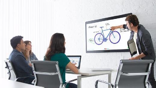 Spark Board interactive display screen