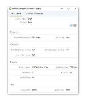 Vmware horizon performance tracker что это