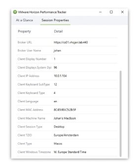 Vmware horizon performance tracker что это