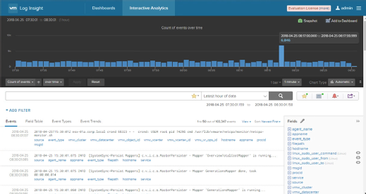 Log insight vmware настройка