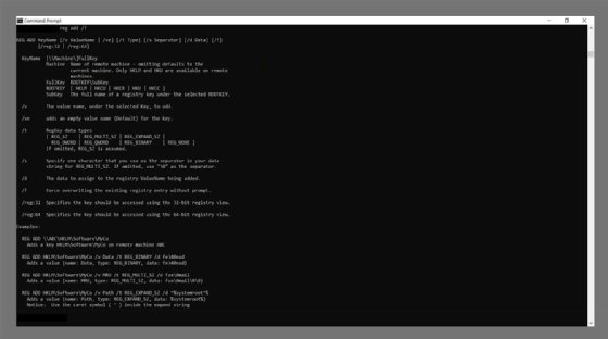 regedit-command-line