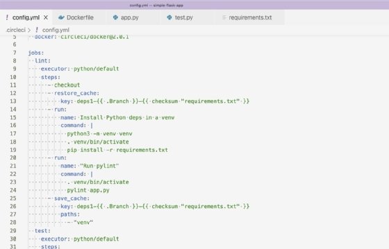 The screenshot lists the steps to run Pylint.