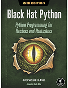 black hat python book cover