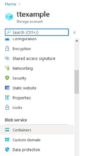 Figure 1. The blob service within storage account.