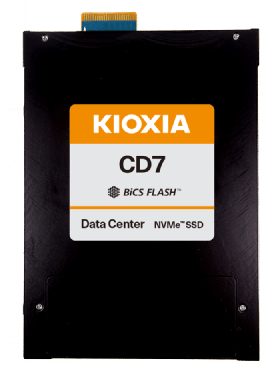 Kioxia CD7 PCIe Gen5 EDSFF E3.S SSD