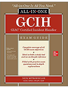 GCIH GIAC Certified Incident Handler All-in-One Exam Guide cover image