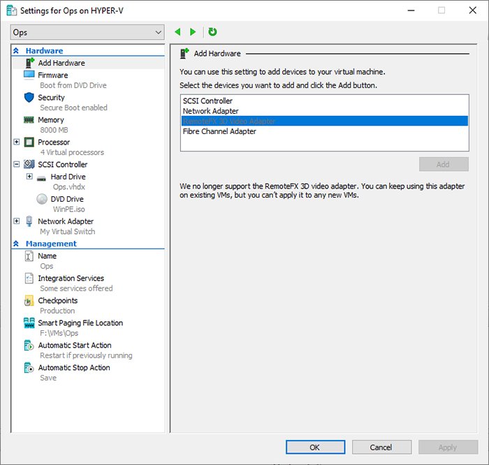 Running GPU Passthrough For A Virtual Desktop With Hyper-V | TechTarget