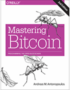 Book cover of 'Mastering Bitcoin
