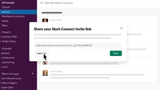 slack messaging api