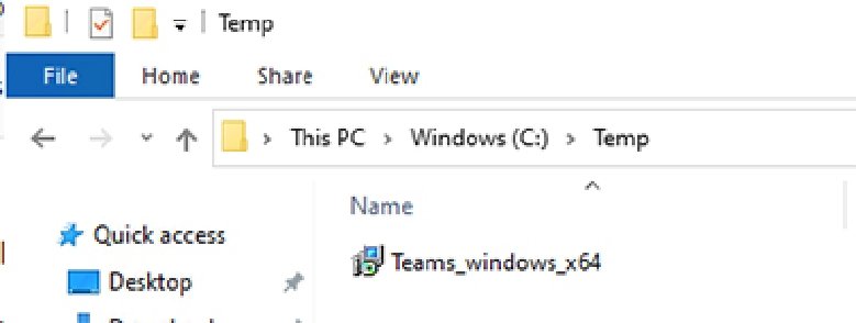 Teams Machine Wide Installer C'est Quoi How to set up Microsoft Teams on WVD