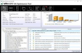 Abbildung 1: Das OS Optimization Tool ist Teil der VMware Flings-Reihe von kleinen Systemtools, die von VMware-Ingenieuren und der Community entwickelt wurden.
