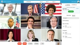 Webex Legislate voting example