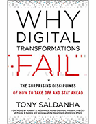 Why Digital Transformations Fail book cover