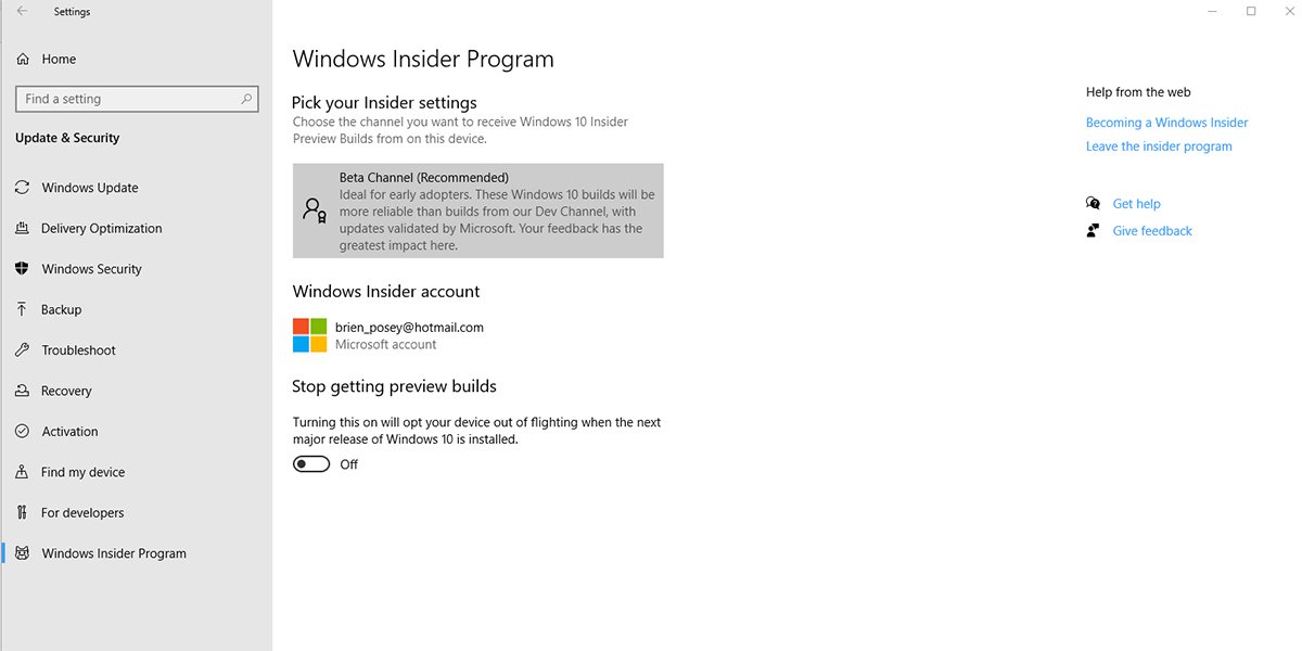 What To Do When A Windows Insider Program Build Isn't Working | TechTarget