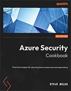 Screenshot of Azure Security Cookbook cover