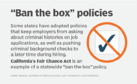 A look at 'ban the box' policies.