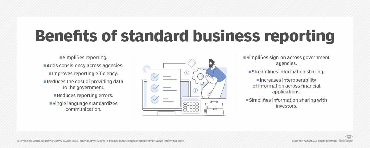 Standardised Reporting What is Standard Business Reporting (SBR)? | Definition from TechTarget