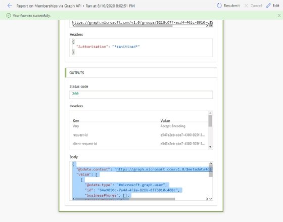 Copy the JSON