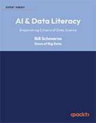 Book cover for 'AI and Data Literacy: Empowering Citizens of Data Science.'