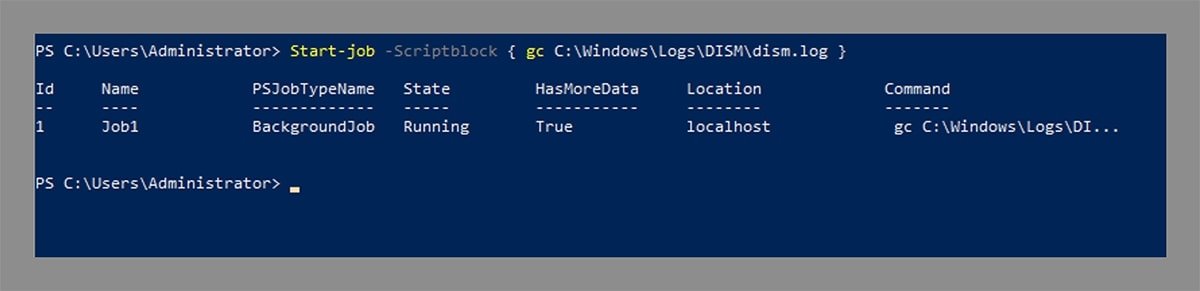 Powershell Start Job Filepath Argumentlist