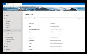 Abbildung 1: Das neue Layout des Exchange Admin Center ist mit der Navigation auf der linken Seite konsistenter als das ältere Administrationsportal.