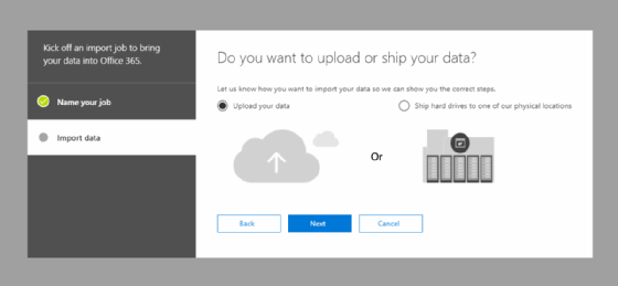 mailbox migration options