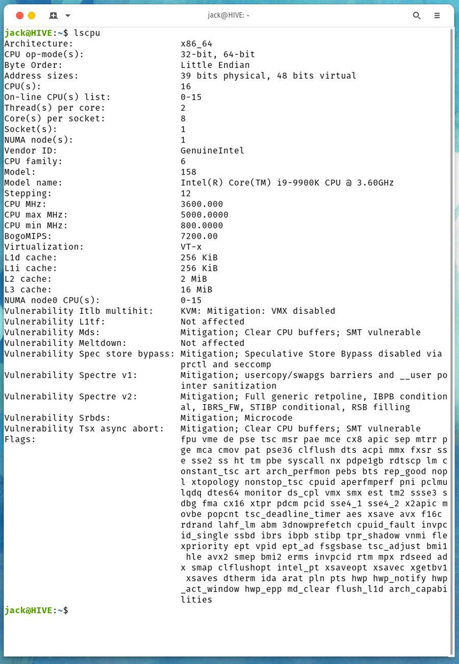 How To Find Ram And Cpu In Linux