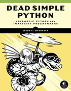 Book cover of 'Dead Simple Python'