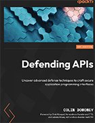 Screenshot of 'Defending APIs' book cover.