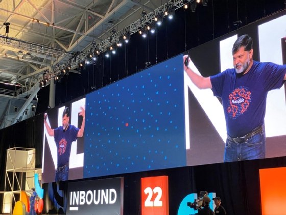 Photo de Dharmesh Shah, cofondateur HubSpot - Conférence Inbound 2022 