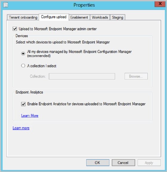 Tenant attach upload configuration