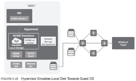 Hypervisor Emulates Local Disk Towards Guest OS
