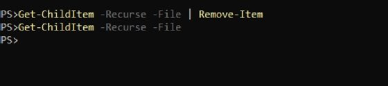 Get-ChildItem command