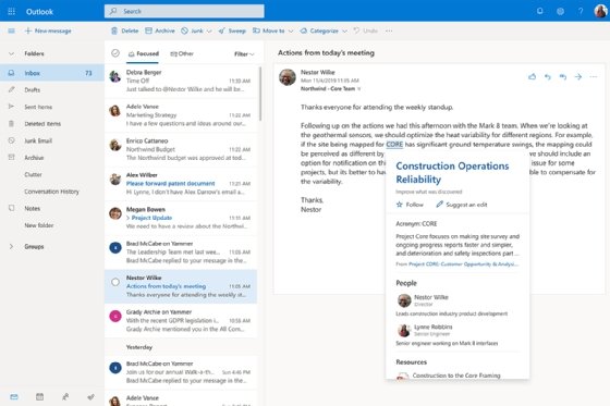 Microsoft Outlook Personal Email and Calendar