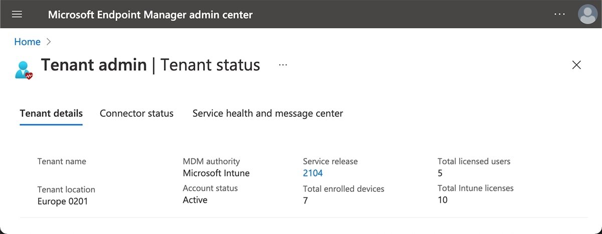 endpoint manager assignment status pending