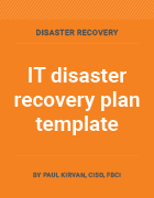 Link to free downloadable disaster recovery plan template