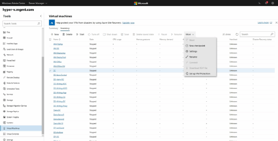 VM protection