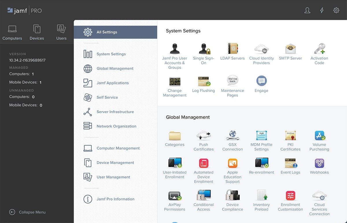 Use Jamf Pro's basic features for enterprise management TechTarget