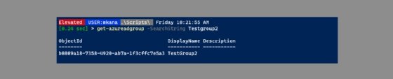 AzureAD module group object ID