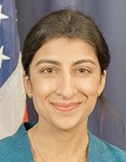 Lina M. Khan. U.S. chair, FTC