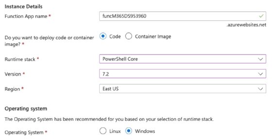 Créez Azure Function