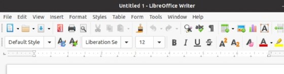 LibreOffice Writer document