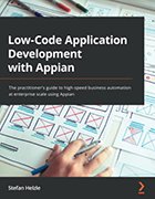 Image of 'Low-Code Application Development with Appian' book cover